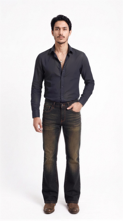 Lamar Fit-Bootcut Jeans