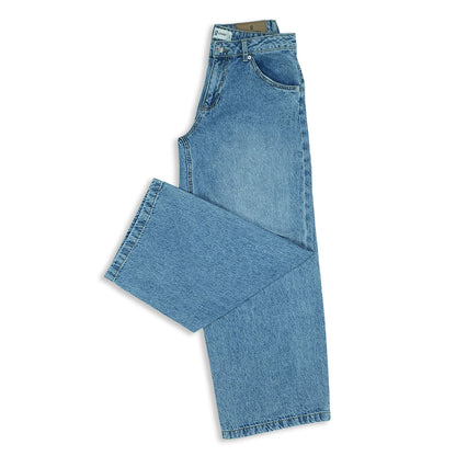 Basic Blue Baggy Jeans