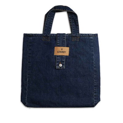 Liberty Tote Bag-Dark Wash