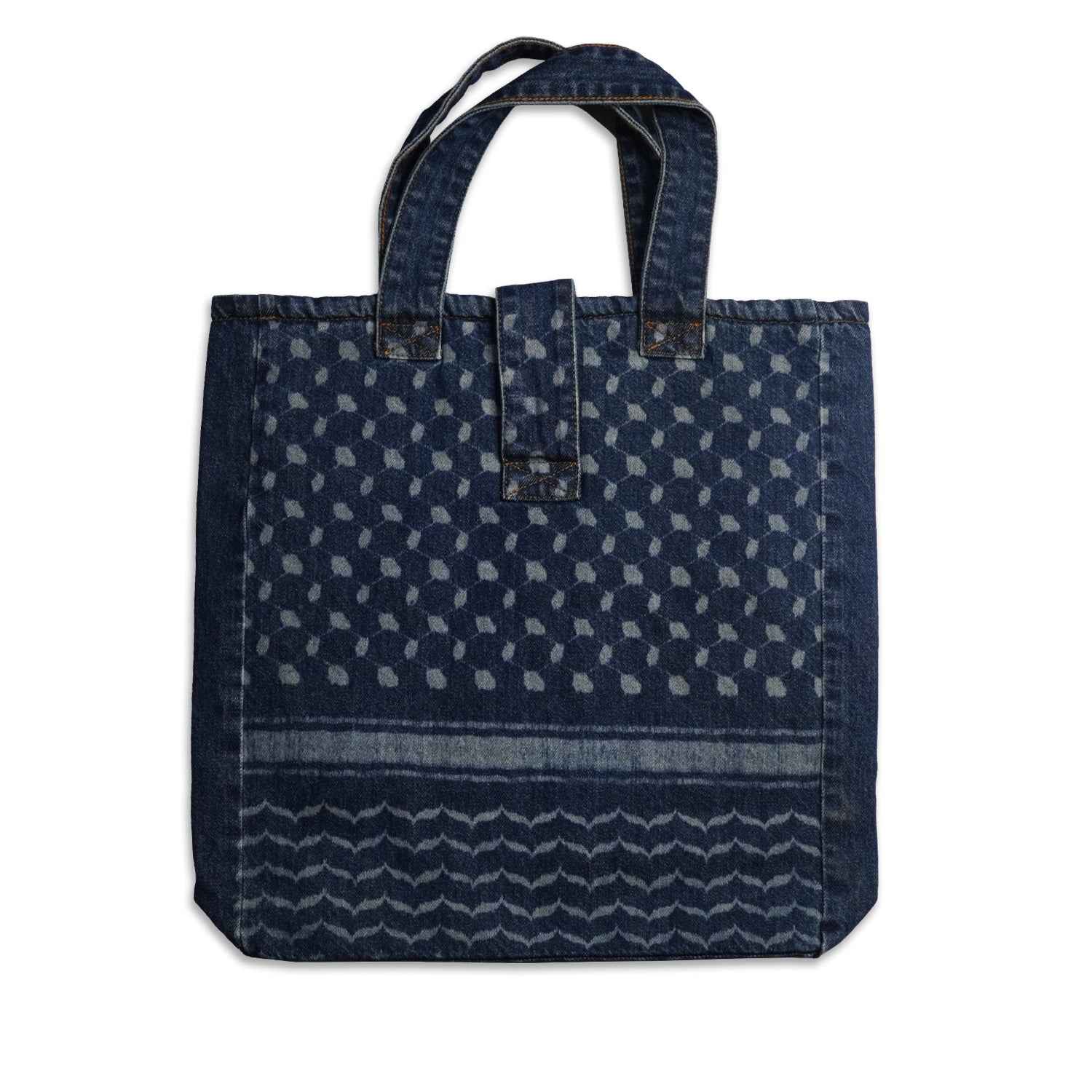 Liberty Tote Bag-Dark Wash