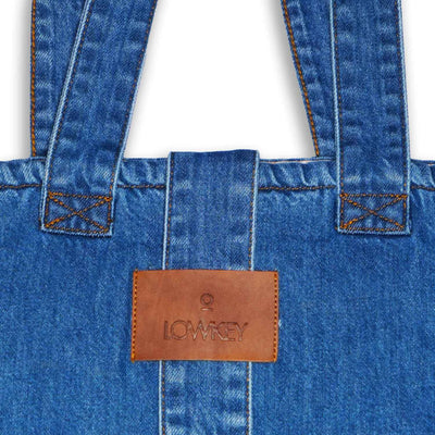 Liberty Tote Bag-Mid Blue
