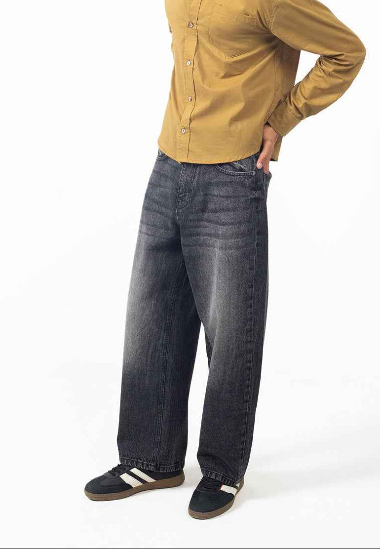Dan Fit – Black Baggy Jeans