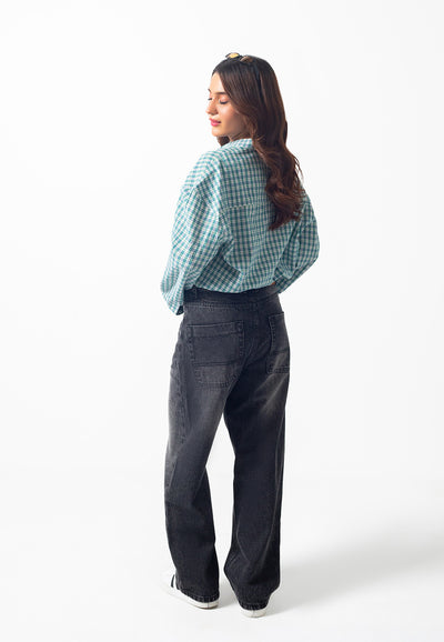 Dan Fit – Black Baggy Jeans