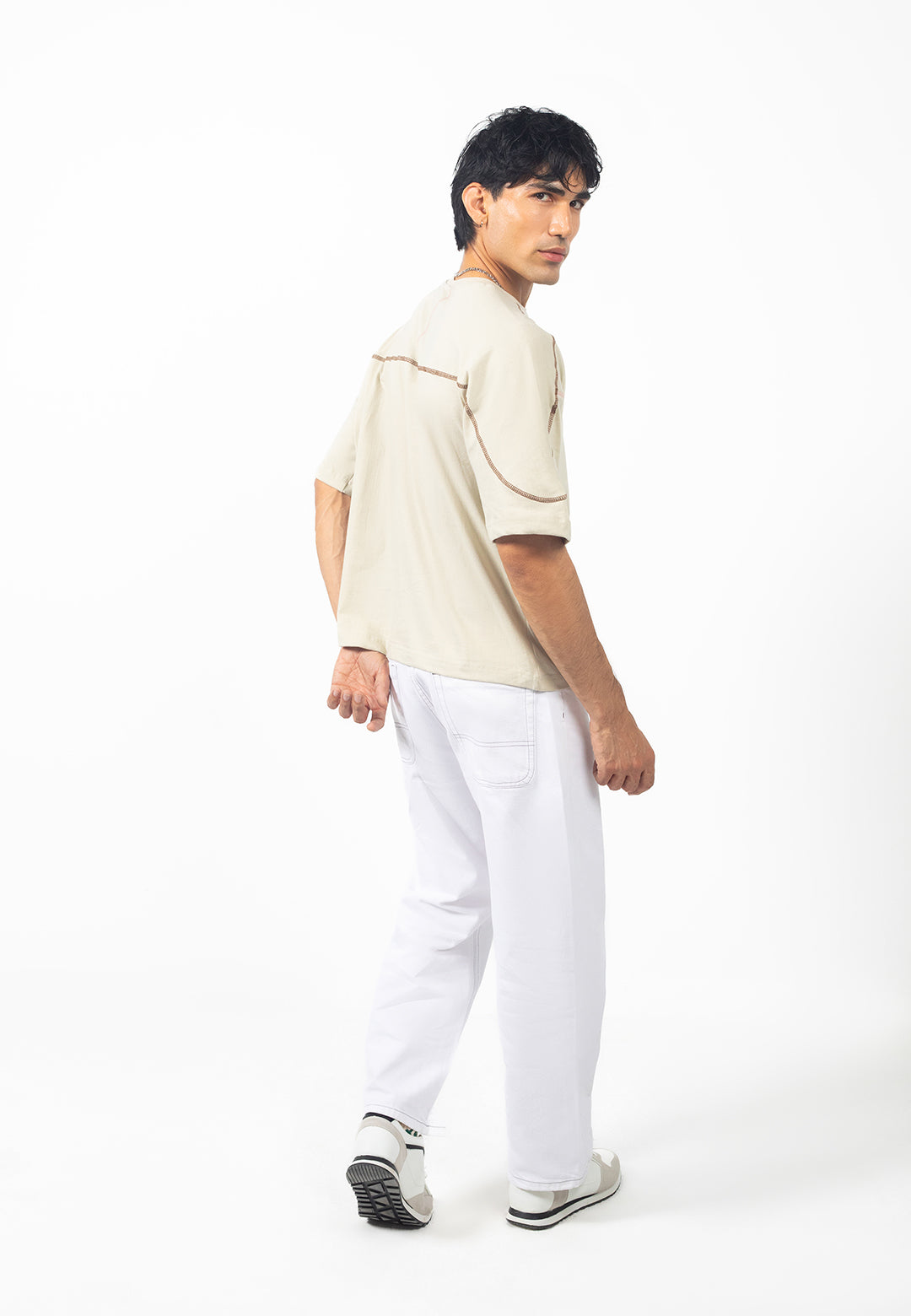 Dan Fit – Cloud Dancer Baggy Jeans