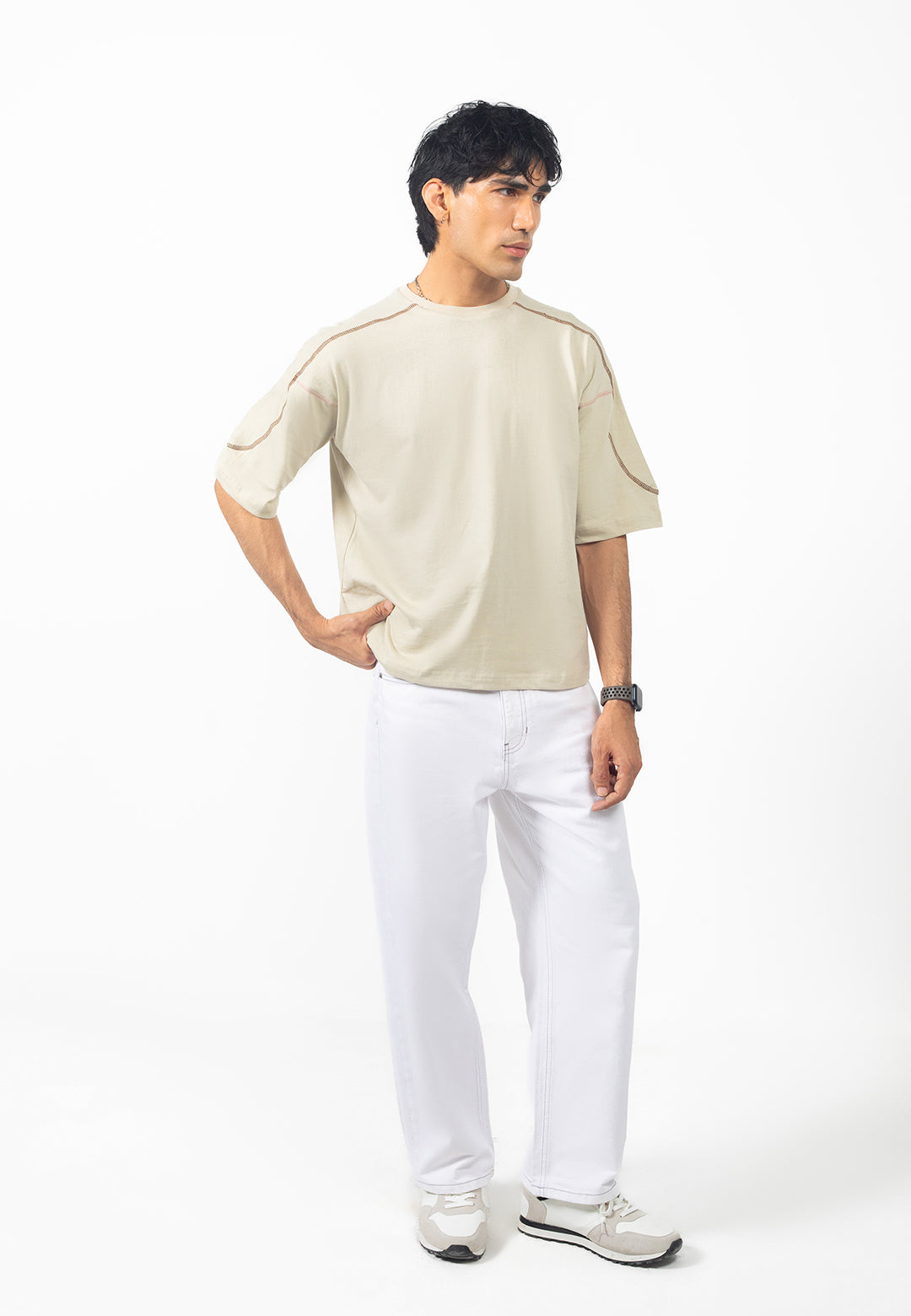 Dan Fit – Cloud Dancer Baggy Jeans