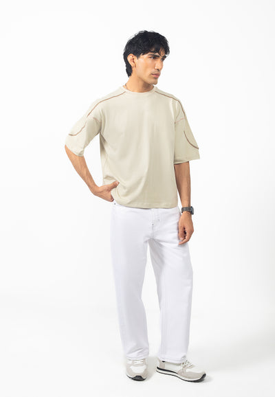 Dan Fit – Cloud Dancer Baggy Jeans