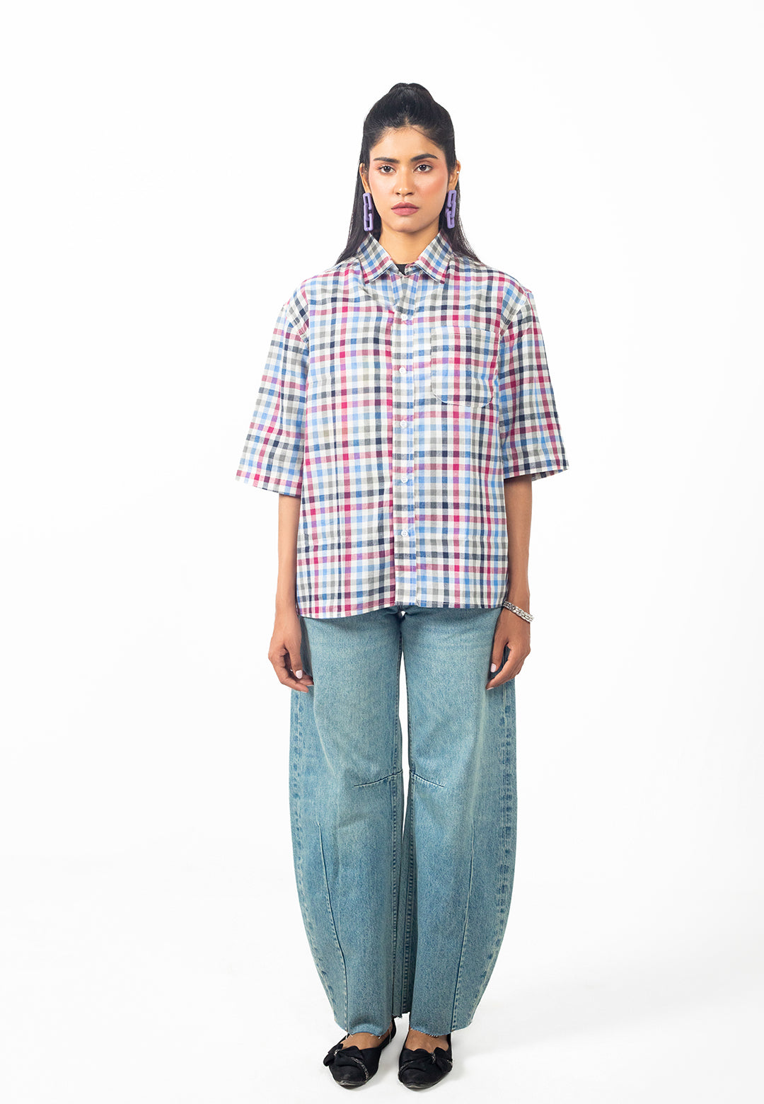 Shane Fit – Uni Crop 3/4 Sleeves Shirt