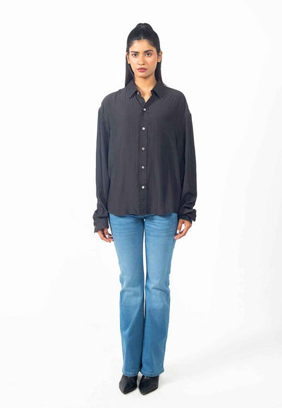 Cruze Fit - Full Sleeves Crop Shirt