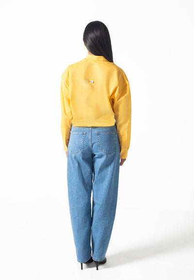 Mo Fit – Crop Tie-Up Shirt