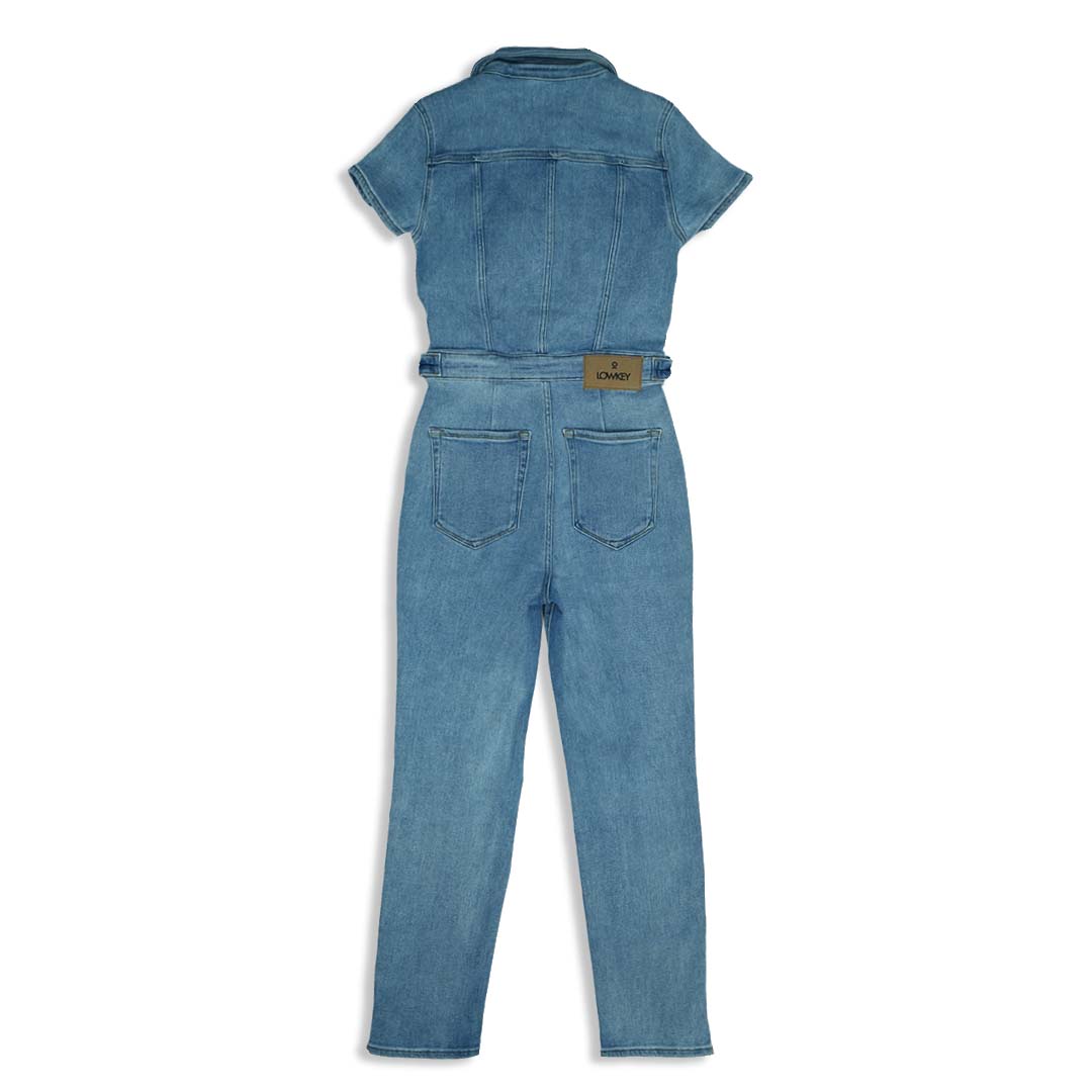 Blue Denim Jumpsuit