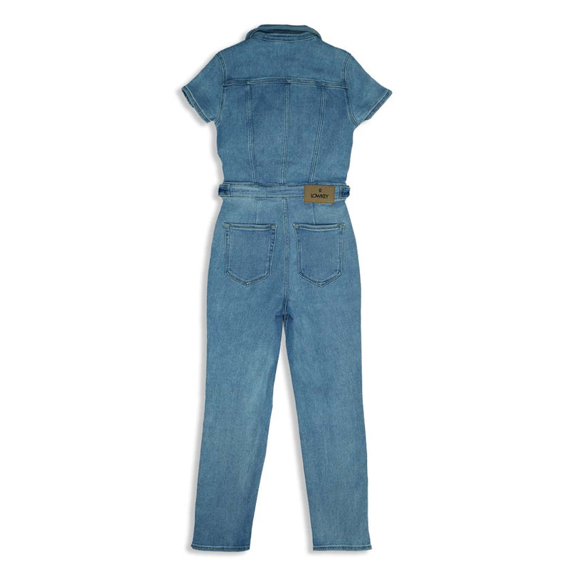 Blue Denim Jumpsuit