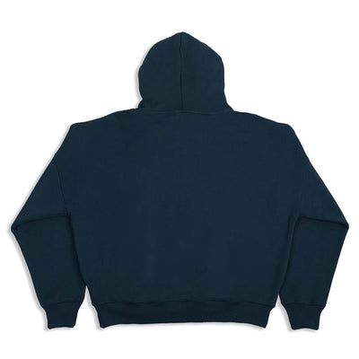 Dark Teal EGO Drop-Shoulder Hoodie