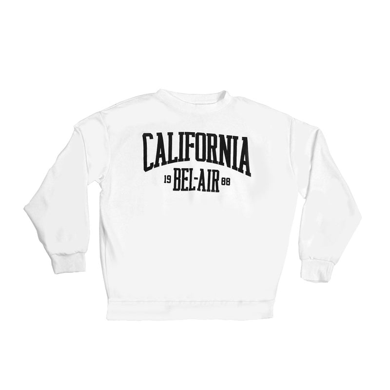 Women's White California Bel-Air Sweatshirt