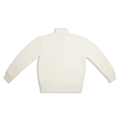 Cream Quarter Zipper