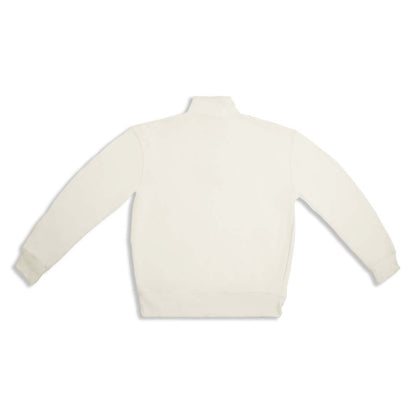 Cream Quarter Zipper