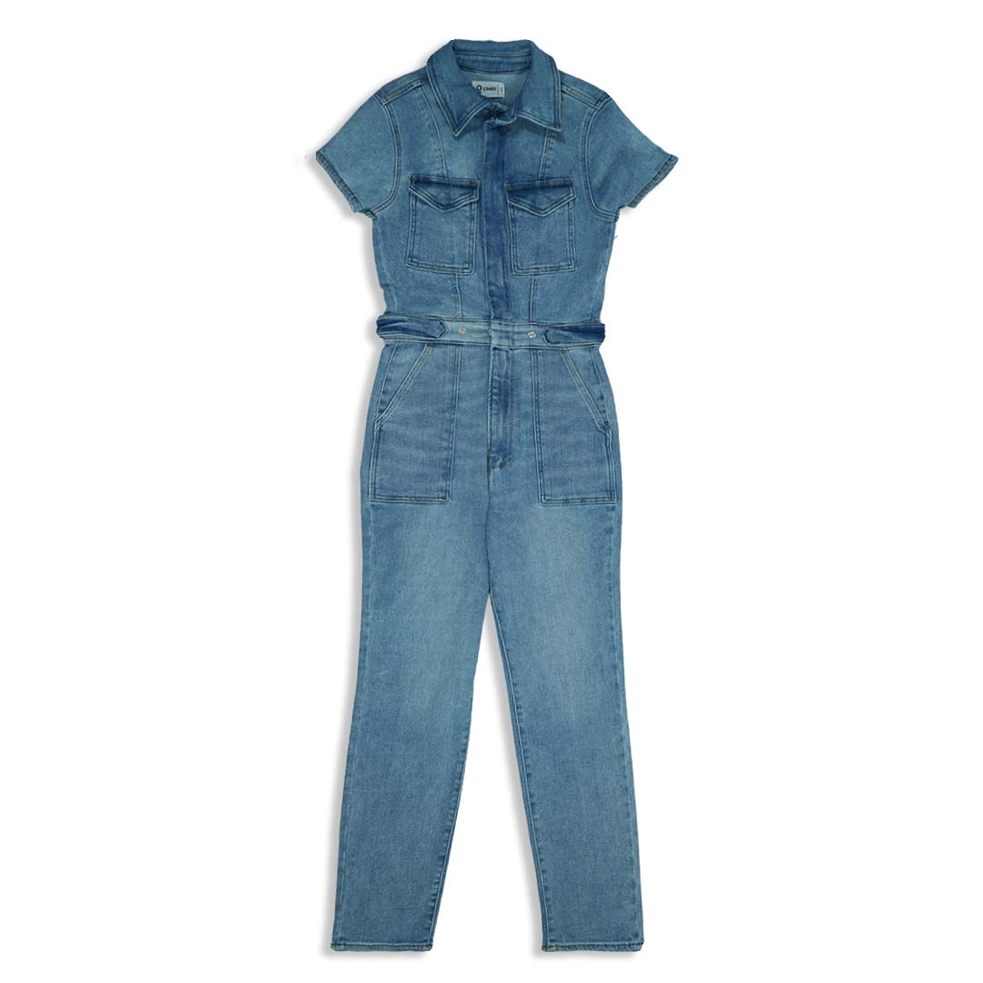 Blue Denim Jumpsuit