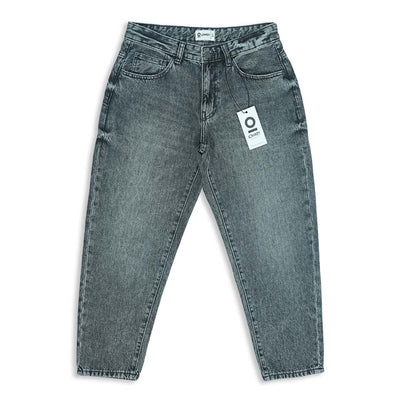 Grey Relax Carrot Jeans