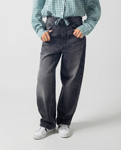 Dan Fit – Black Baggy Jeans